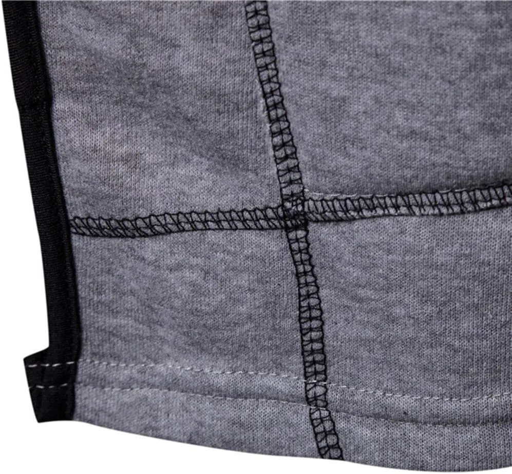 Sport Jackets for Men Mens Hooded Solid Trench Coat Jacket Cardigan Long Sleeve Outwear Blouse Jackets