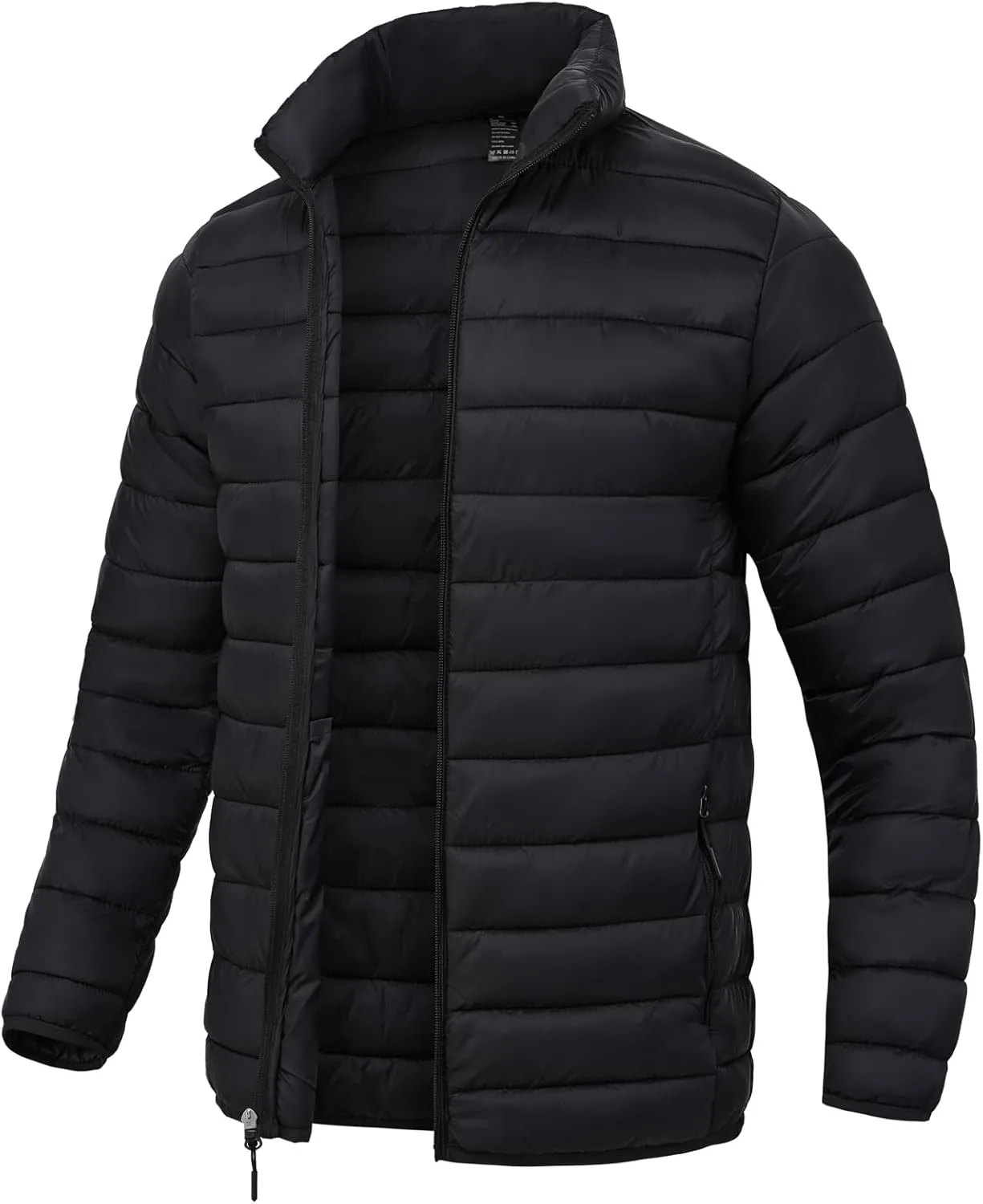 SPOSULEI Men Puffer Down Jacket Packable Lightweight Winter Jackets Coats Outdoor Waterproof Insulated Jackets