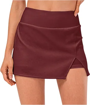 Summer Dresses for Women 2025 Tennis Skirts Golf Athletic Activewear Mini Workout Running Skirt with Pockets