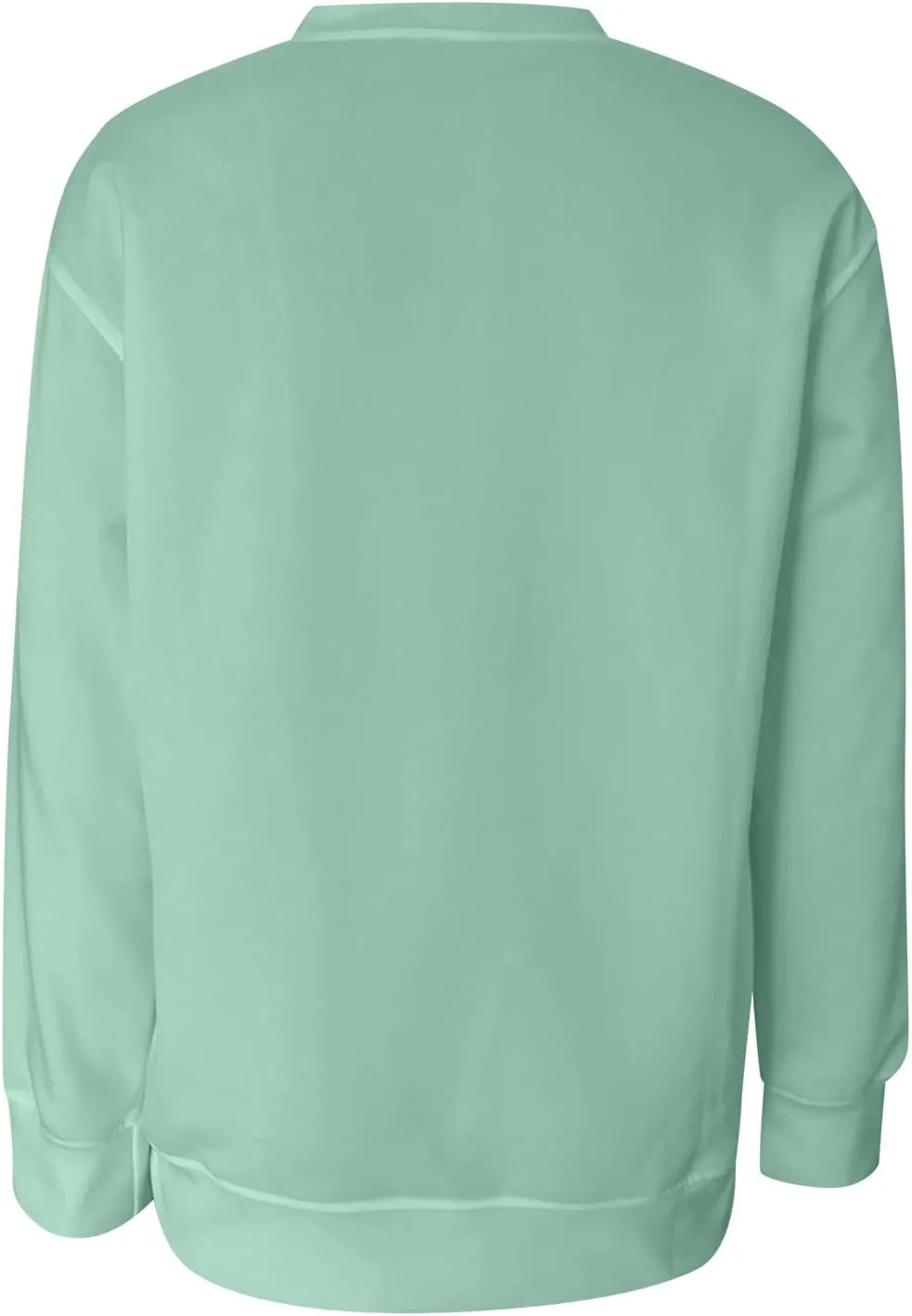 Sweatshirts for Womens Fall Outfits 2024 Crew Neck Sweaters Casual Long Sleeve Hoodies Slim Fit Solid Pullover Tops