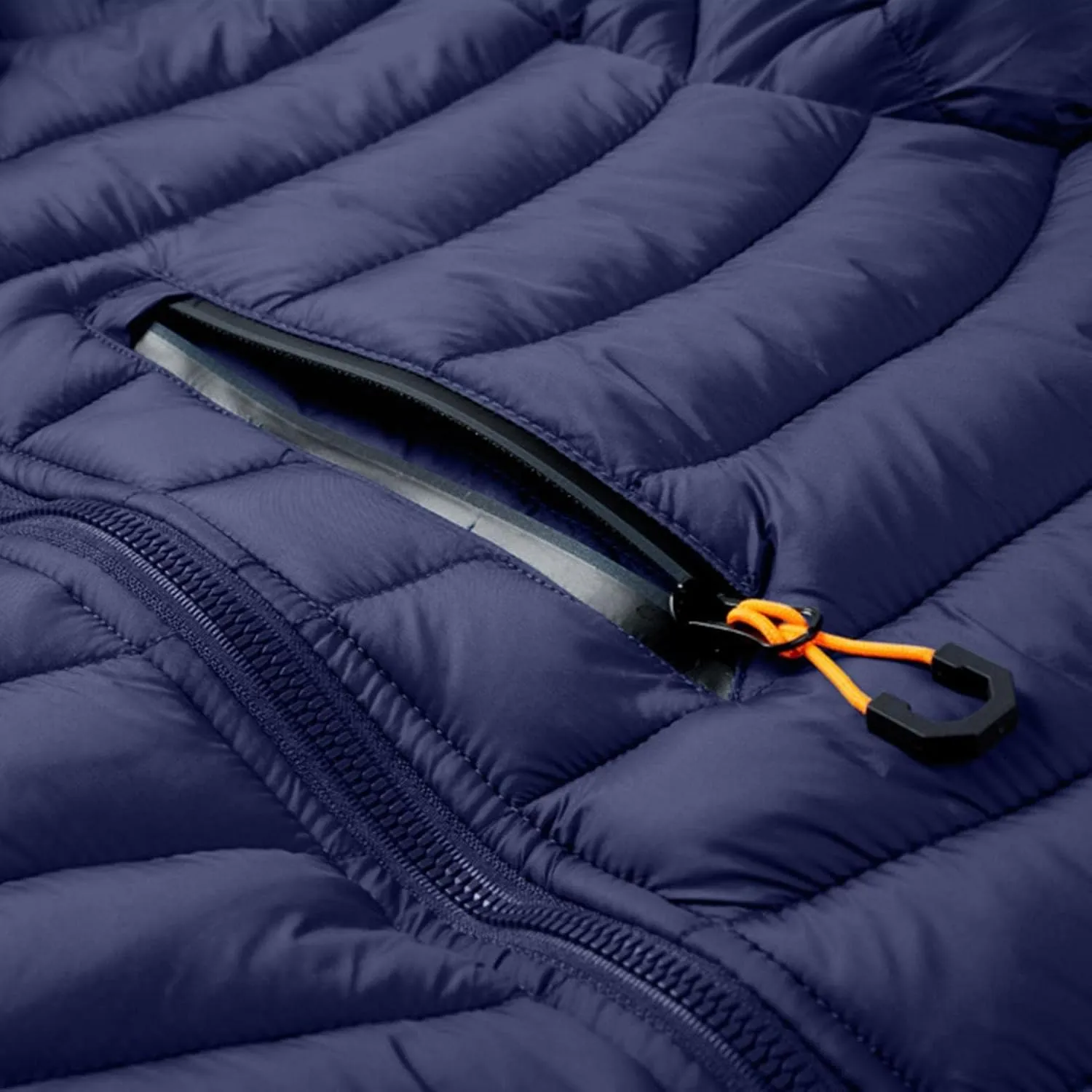 Thatrich Mens Lightweight Puffer Jacket with Hood Removable Hooded Jacket Zip Up Long Sleeve Water-Resistant Winter Outerwear