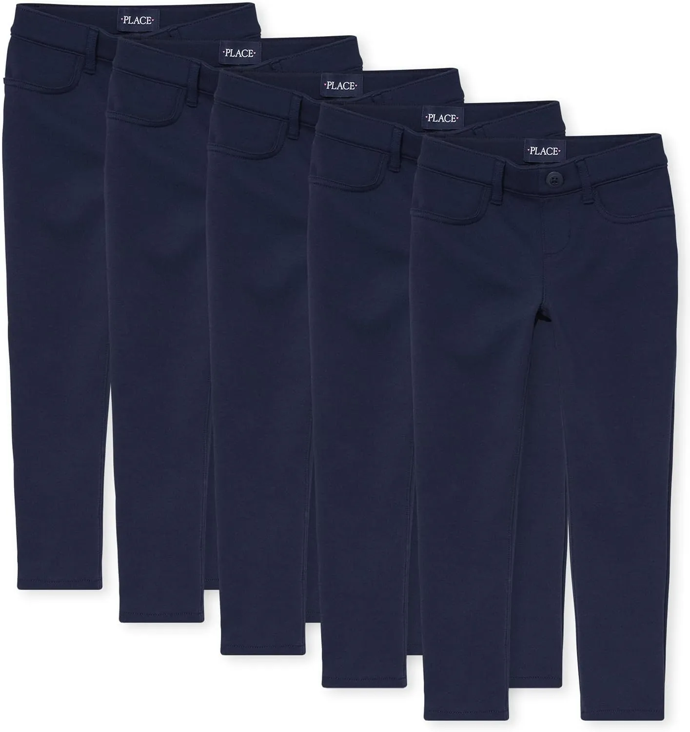 The Children's Place Girls Ponte Knit Pull On Jeggings