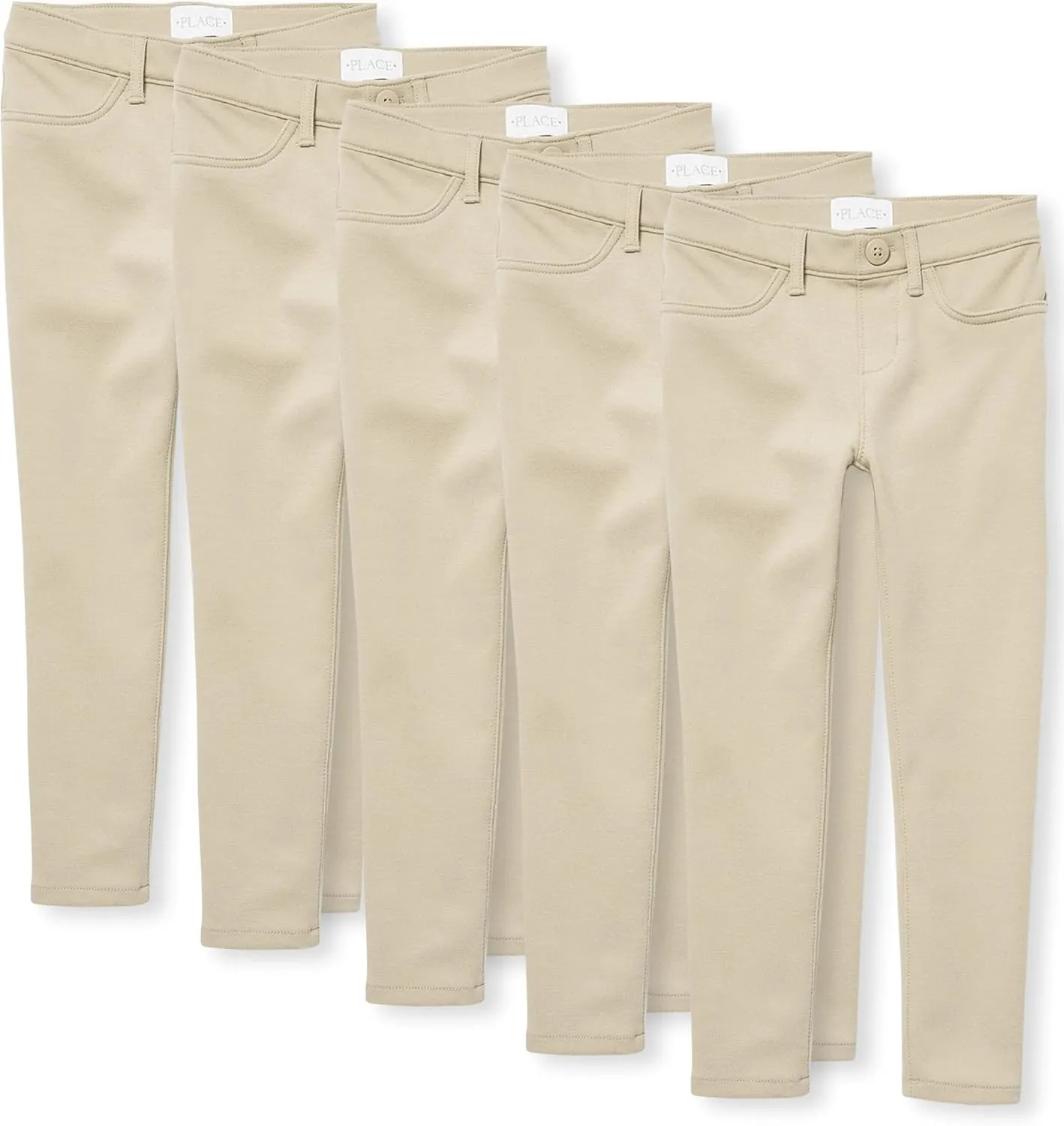 The Children's Place Girls Ponte Knit Pull On Jeggings