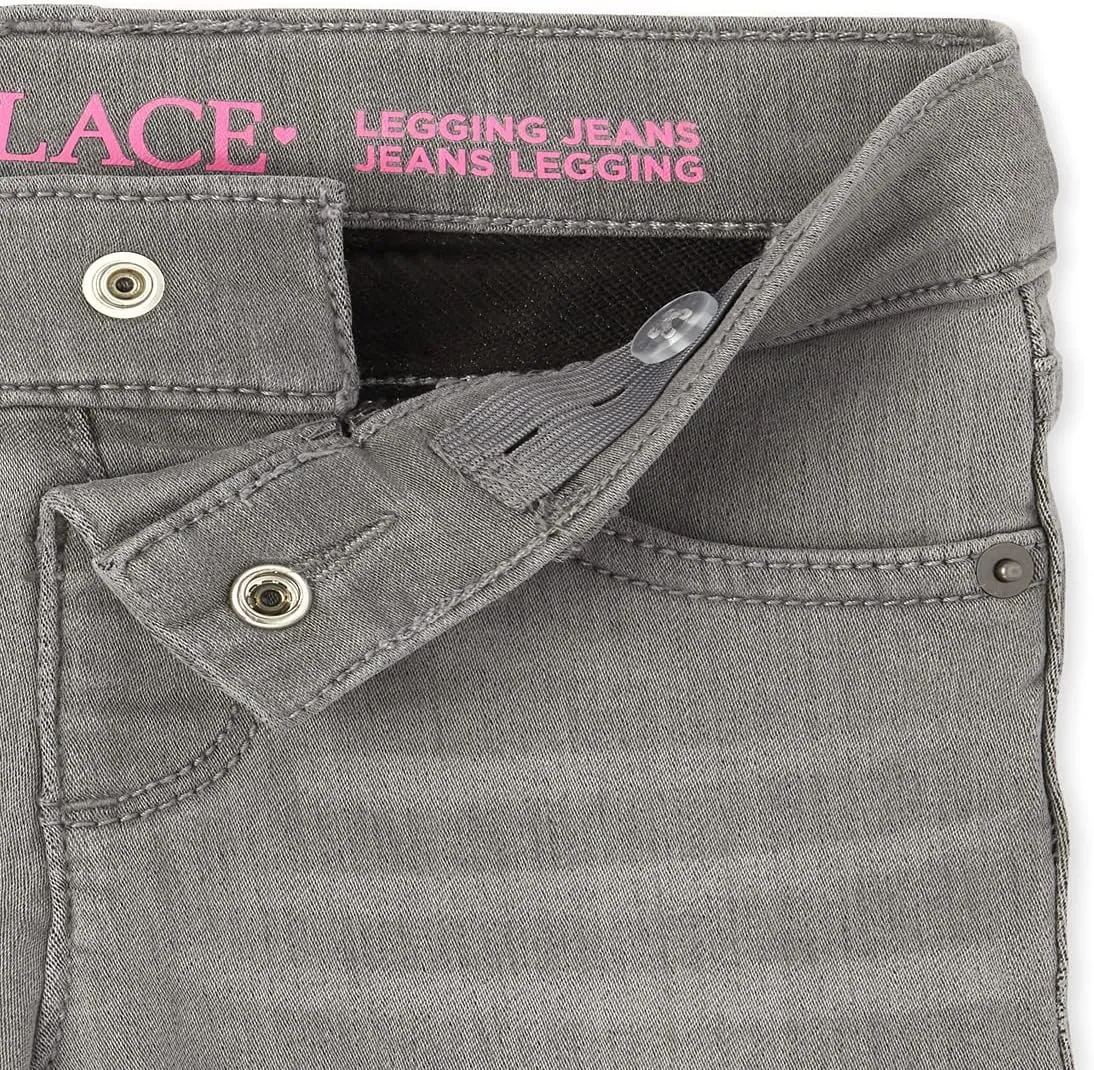 The Children's Place Girls' Stretch Denim Jeggings