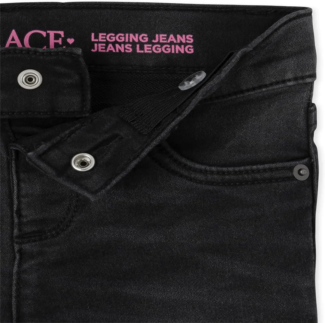 The Children's Place Girls' Stretch Denim Jeggings