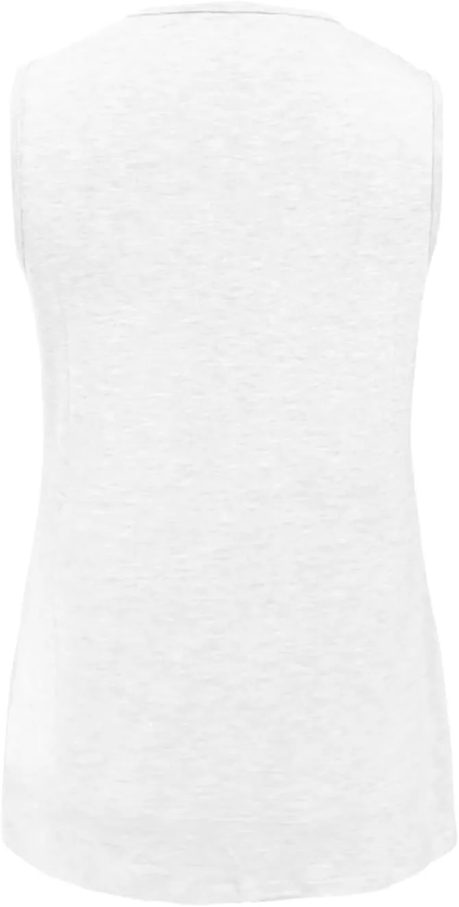 V Neck Tank Top Women Casual Sleeveless Loose Flowy Basic Dressy Casual Summer T-Shirt