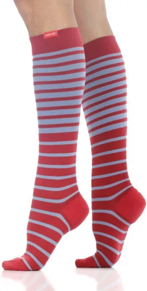 VIM & VIGR Nylon 15-20 mmHg Graduated Compression Socks for Women & Men