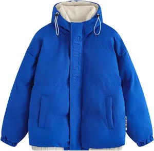 Winter Hooded Puffer Jackets Men Fashion Preppy Down Coats Thermal Quilted Jackets Windproof Outwear Puffy Jacket