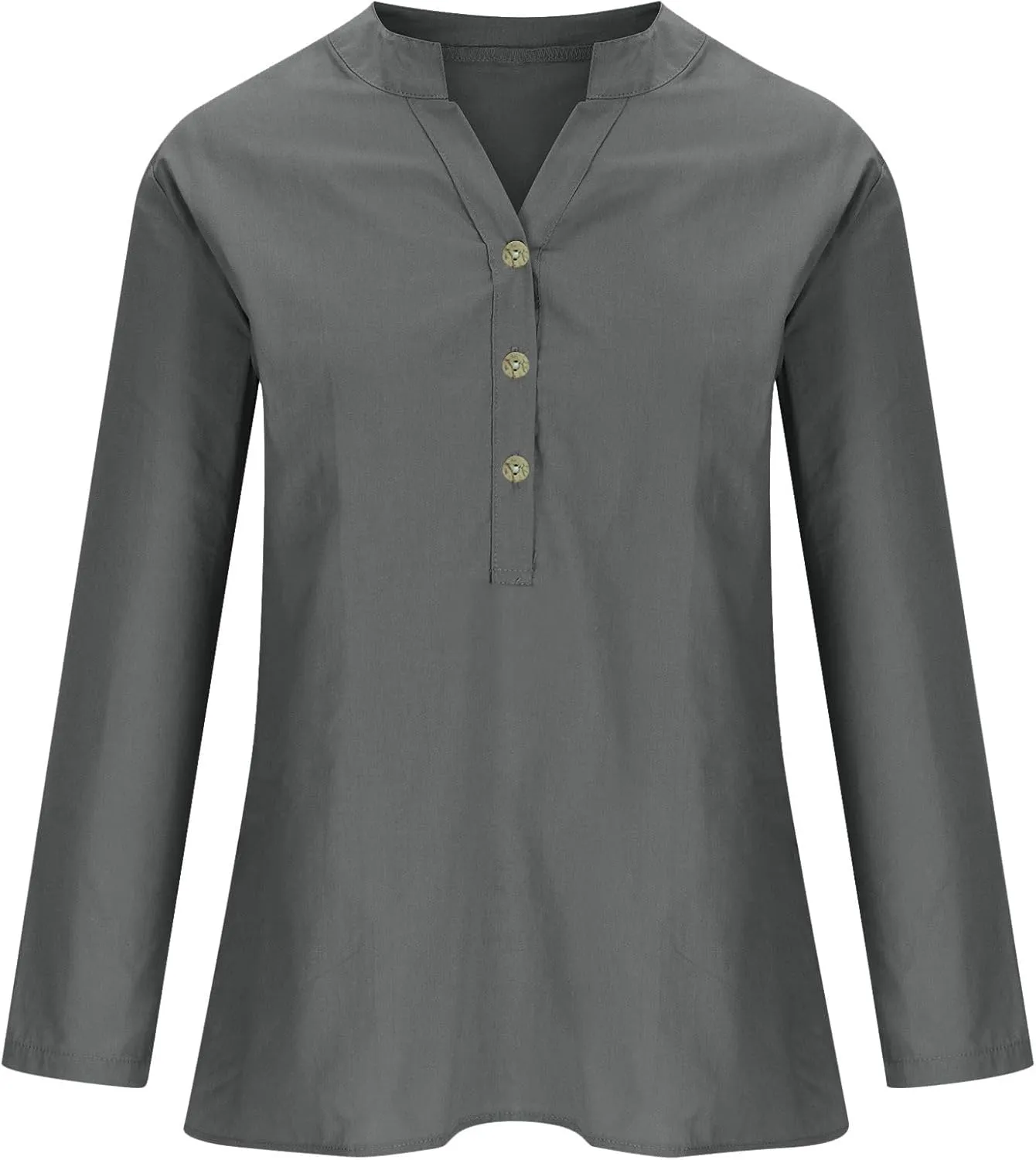 Women Linen Shirts V-Neck Button Blouses Embroidery 2025 Summer Tshirt Short Sleeve Loose T Shirts