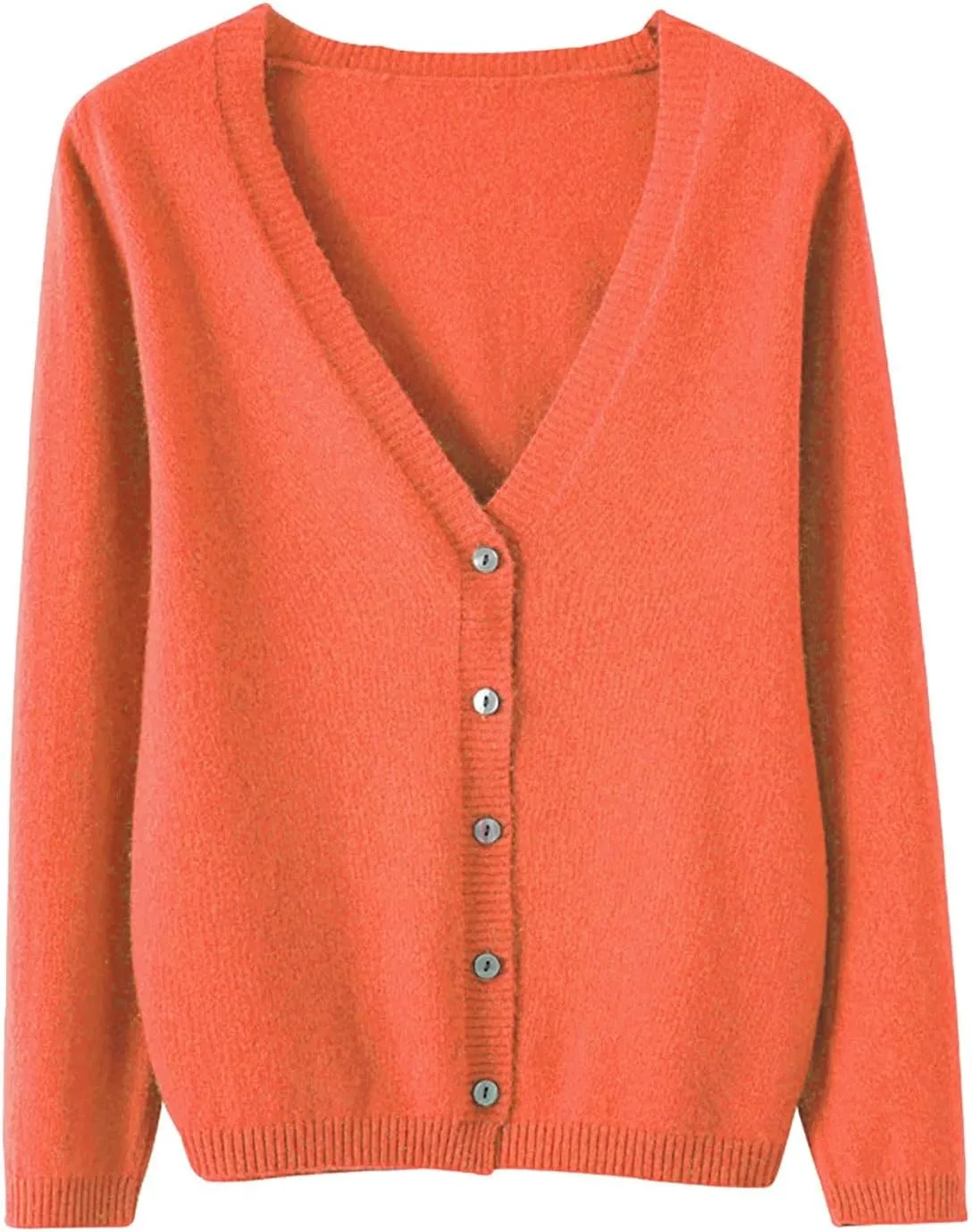 Women's Cable Knit Open Front Cardigans Sweater Casual Sweater Warm Top Button Down Loose Cardigan Outwear Womens