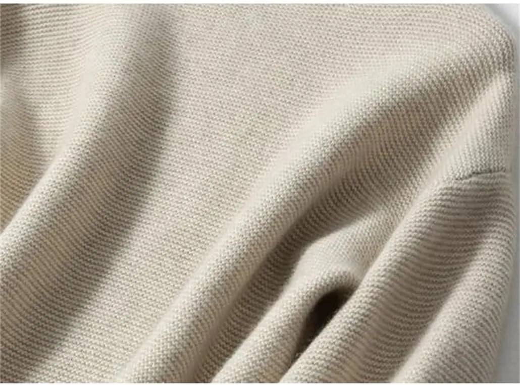 Women's Cashmere Sweater, Loose Sweater, Thick Turtleneck, Plus Size Jumpers