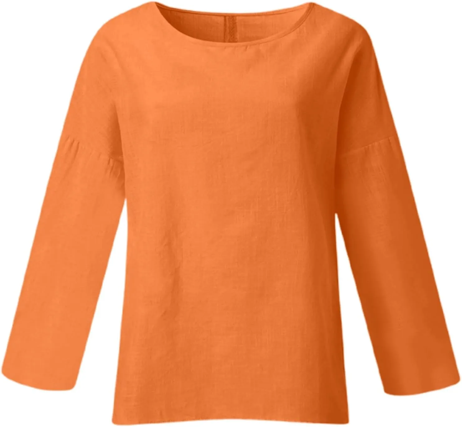 Women's Collared Button Down Shirt V-Neck Short Sleeve Linen Summer Casual Dress Blouses Top Loose Tshirts