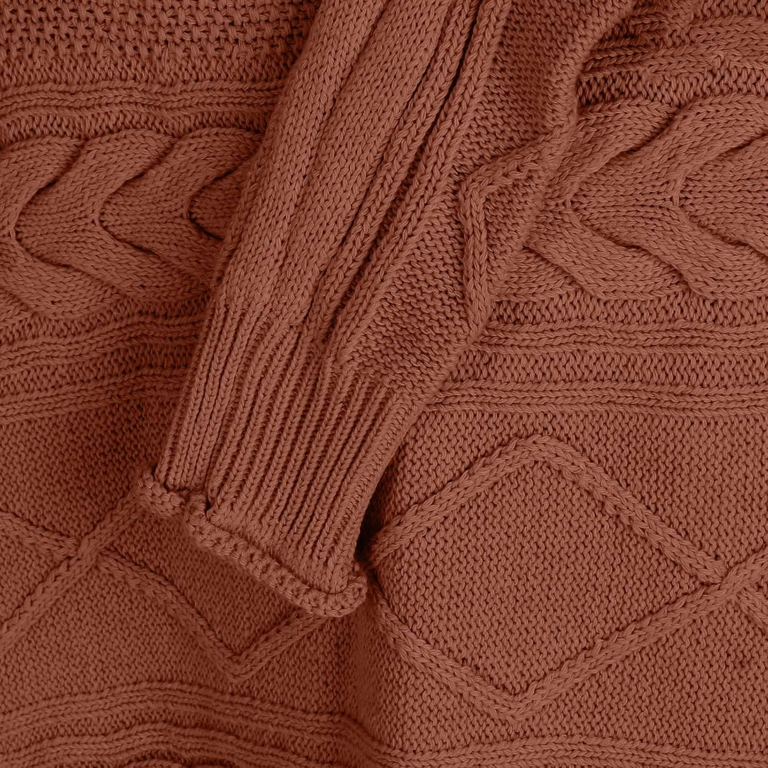 Womens Fall Clothes Fisherman Cable Knit Sweater Mock Neck Lantern Sleeve Knit Top Comfy Clothes for Flying
