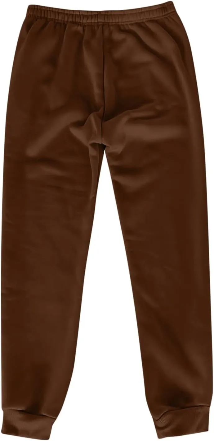 Women's Fleece Lined Joggers High Waisted Sweatpants Drawstring Strech Jogger Workout Active Baggy Lounge Bottoms