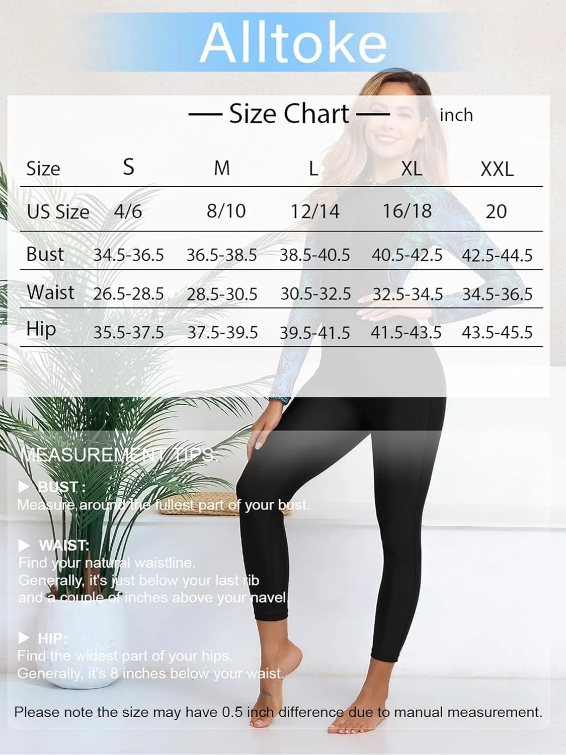 Womens Full Body Zip Front Rash Guard Long Sleeve One Piece Bathing Suit with Built in Bra UPF50  Surf Swimsuit