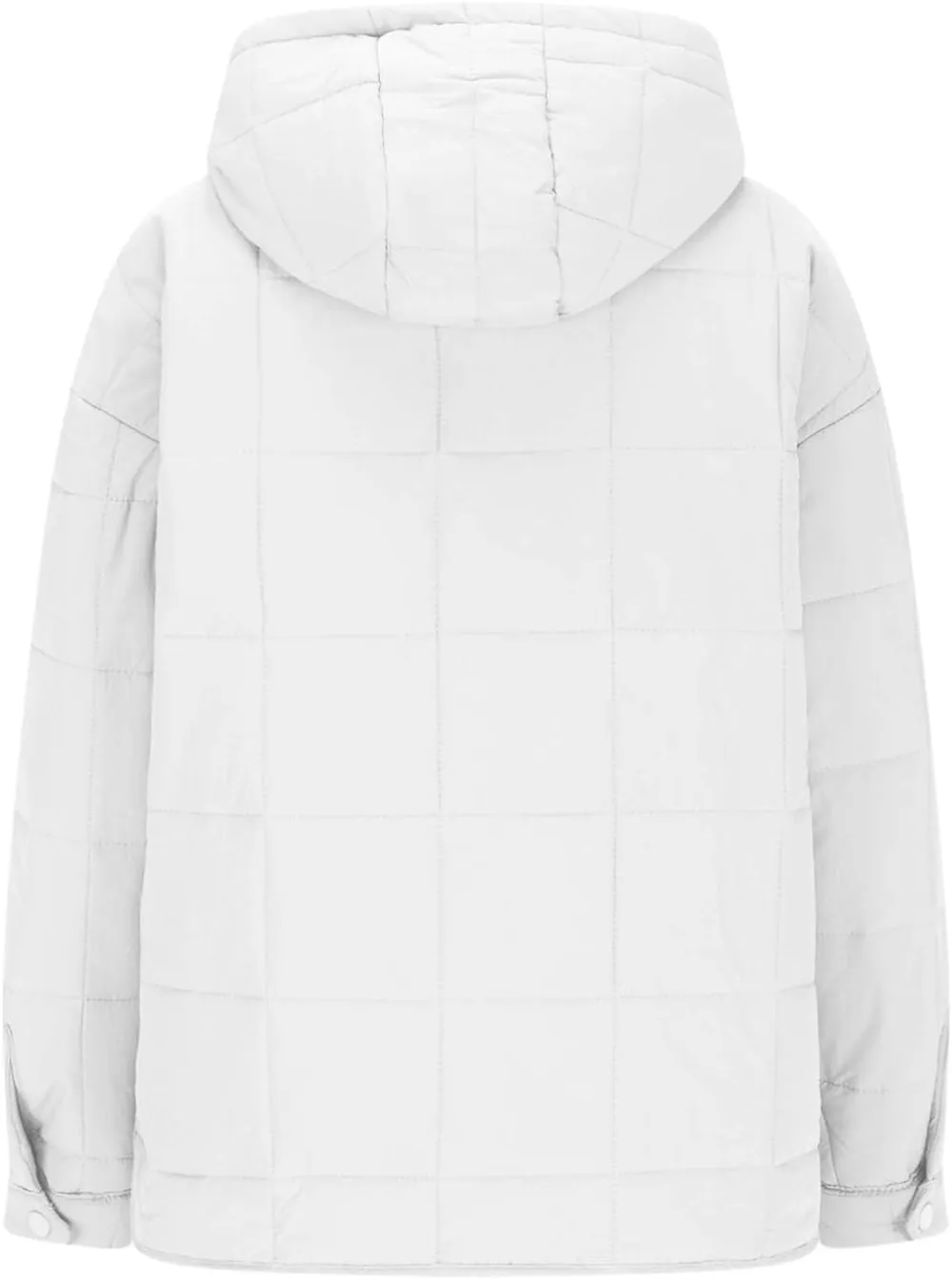 Womens Lightweight Puffer Jackets Warm Hooded Short Winter Coats Thicken Quilted Jackets Cropped Down Coats Outerwear