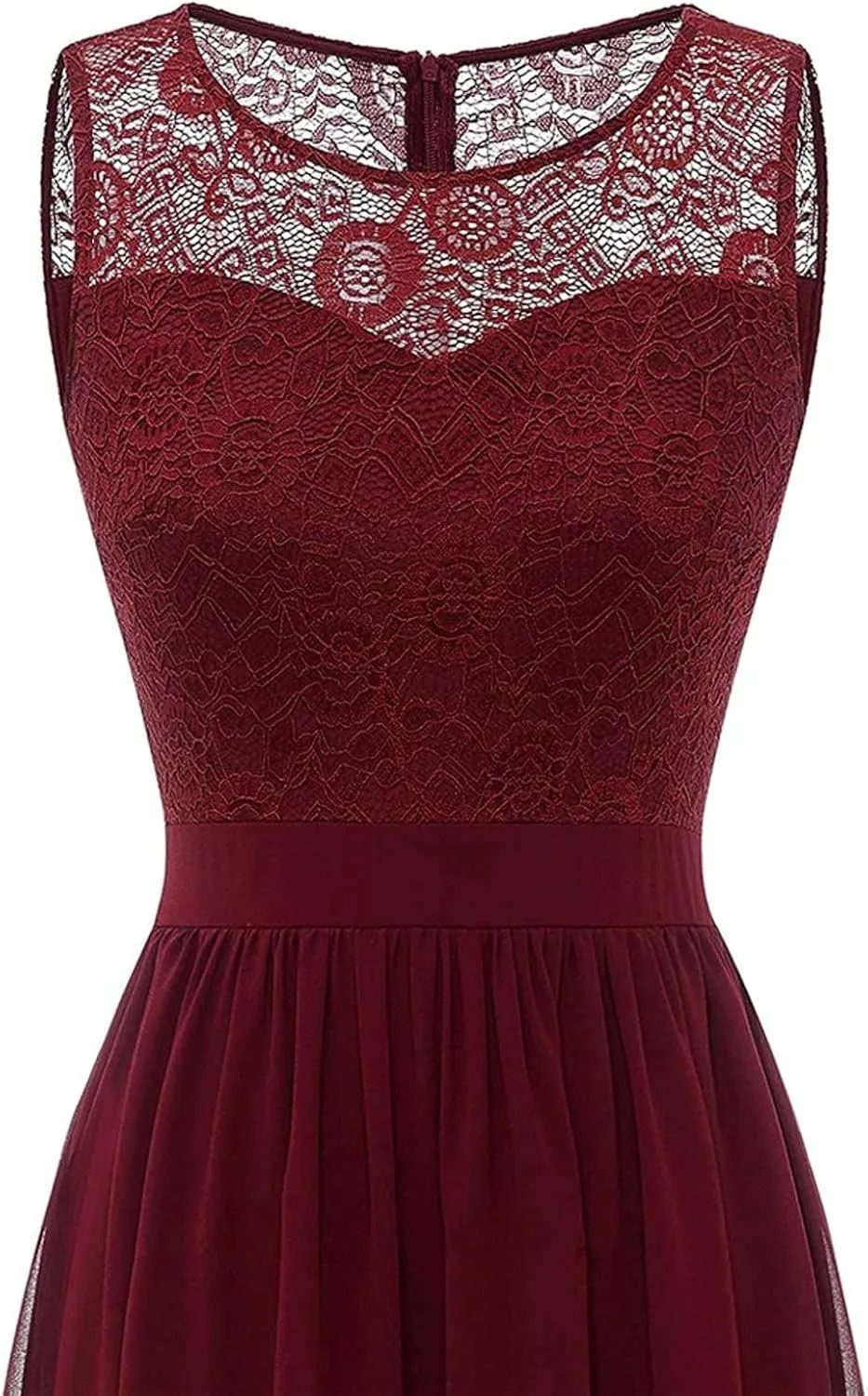 Women's Summer Cocktail Dresses 2025 Formal Wedding Guest Dress Floral Lace High Low Prom Tea Party Gown