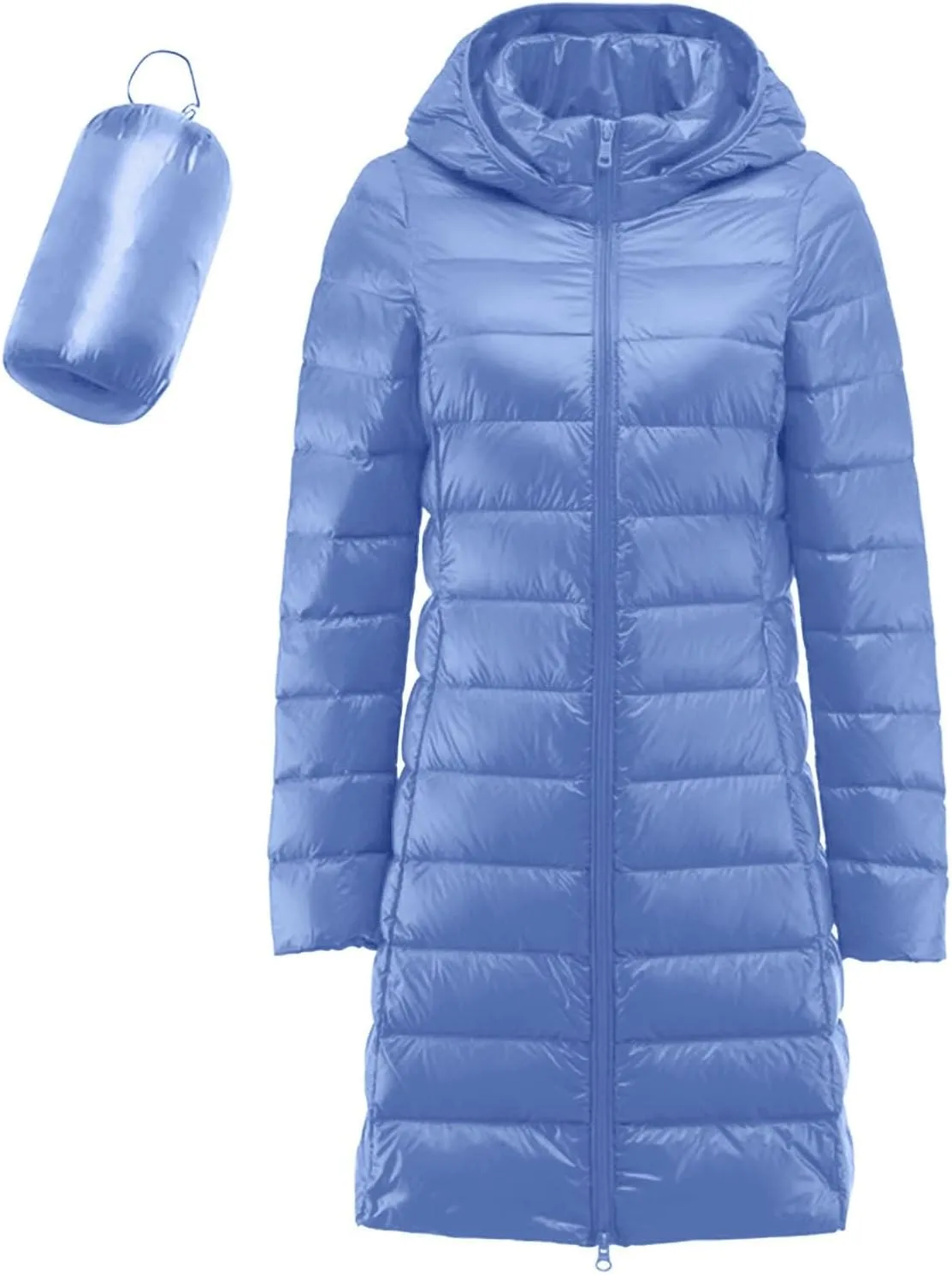 Women's Water Resistant Long Winter Coat Down Jacket Warm Puffer Jacket Parka Padded Coat Winter Outerwear