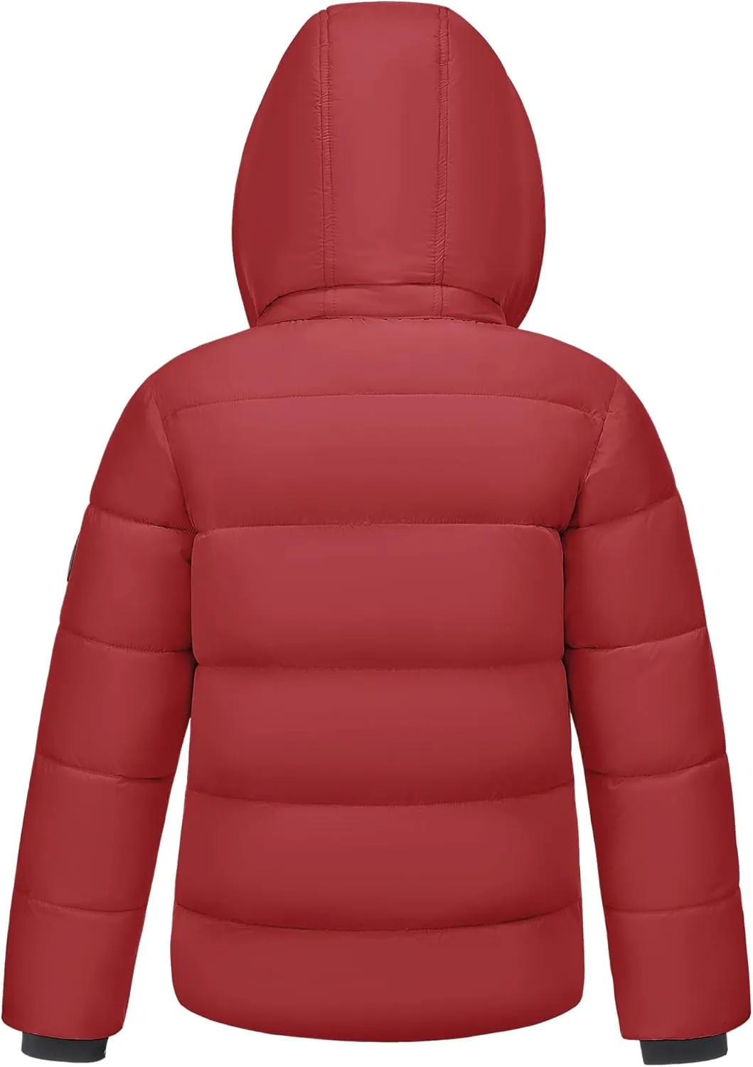 WULFUL Kids Boy's Winter Coat Detachable Hat Puffer Windbreaker Warm Cotton Jacket Parka Down Outdoor Coats