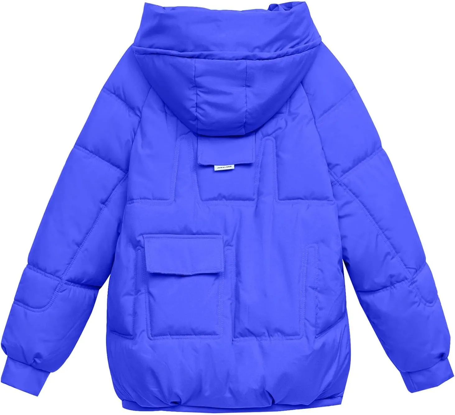 XUNRYAN 2023 Puffer Jackets Womens Quilted Lightweight Winter Warm Down Coat Cropped Jackets Outdoor Overcoat Activewear