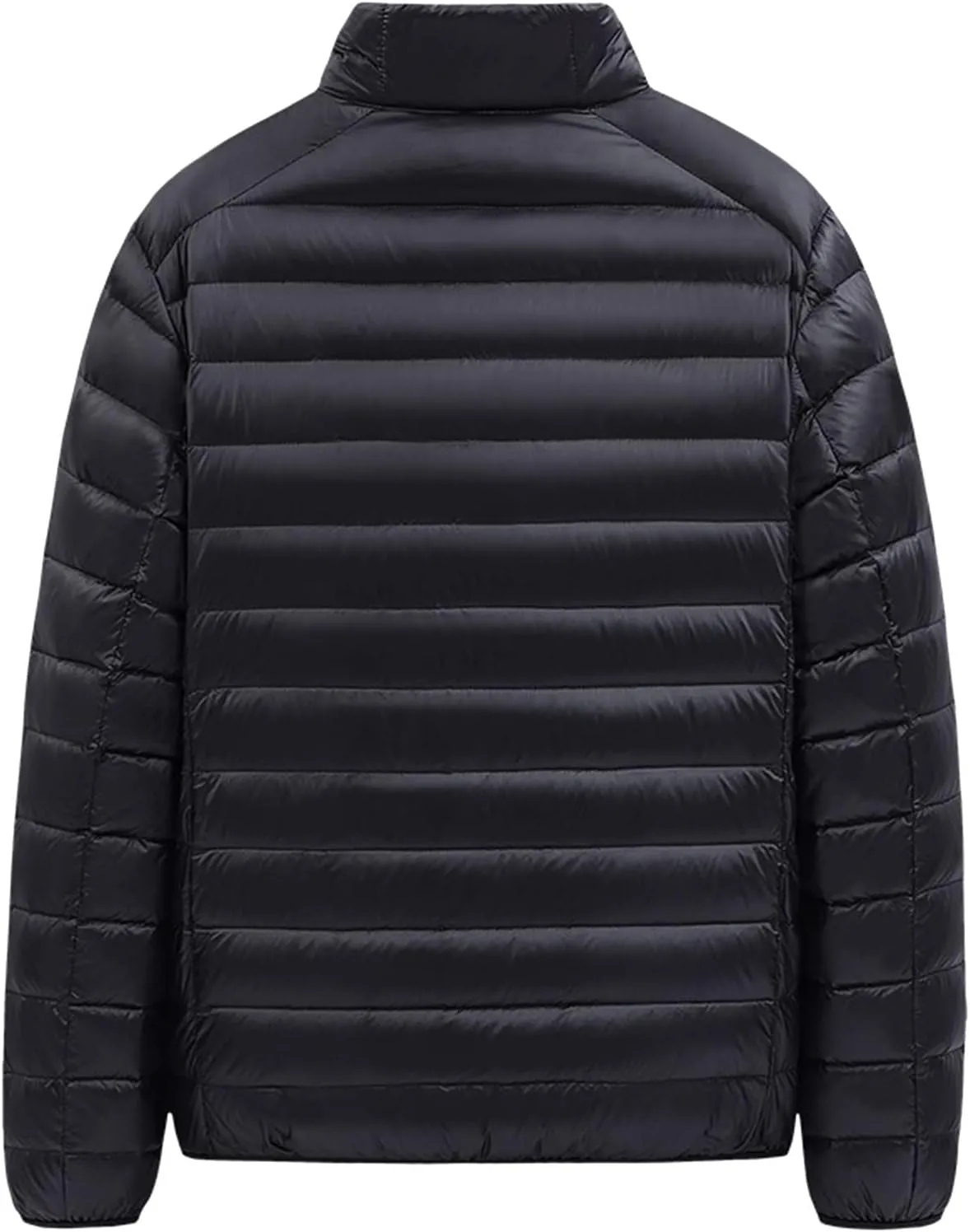 Ymosrh Men's Down Jackets & Coats Lightweight Packable Puffer Jacket Insulated Thermal Puffy Winter Jackets Coat, XL-5XL